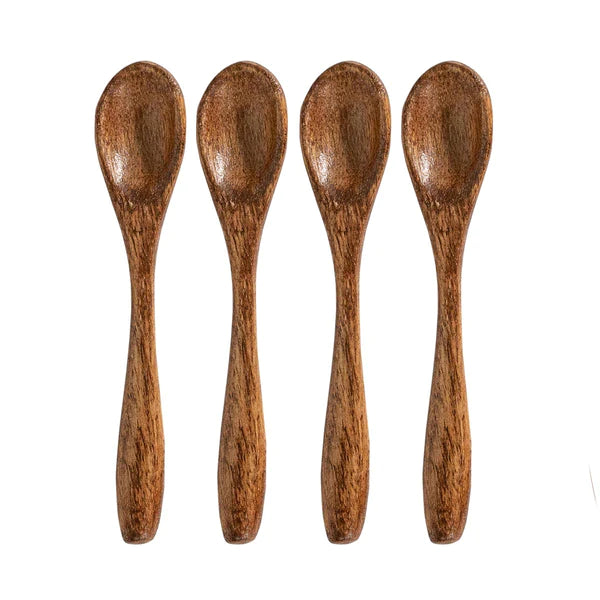 Bilbao Wood Petite Spoon Set/4