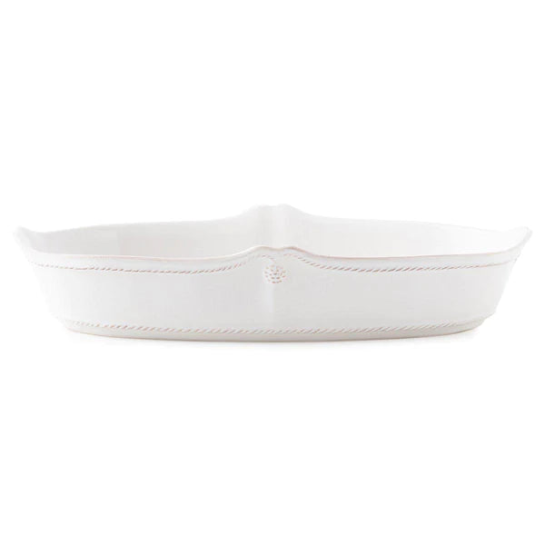Berry & Thread 12" Oblong Server - Whitewash
