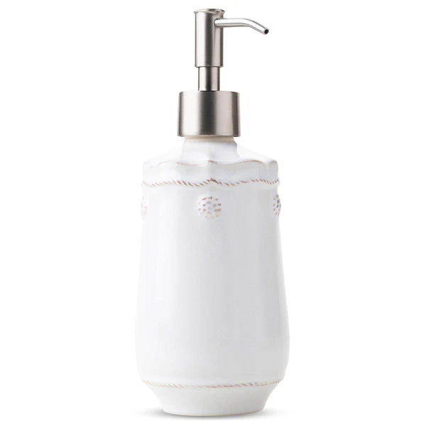 Berry & Thread Soap Dispenser - Whitewash