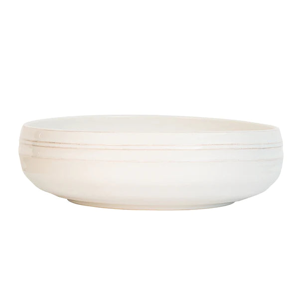 Bilbao 12" Serving Bowl - Whitewash