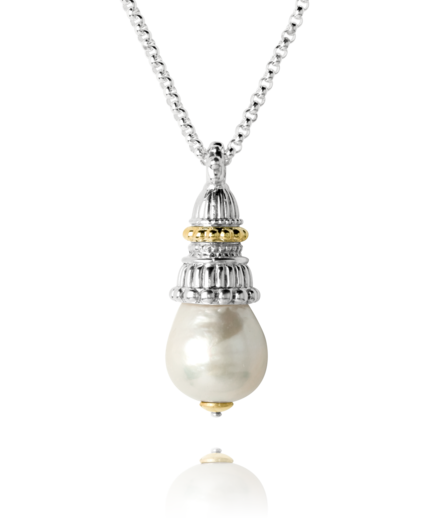 Vahan Pearl Pendant with 36in Chain