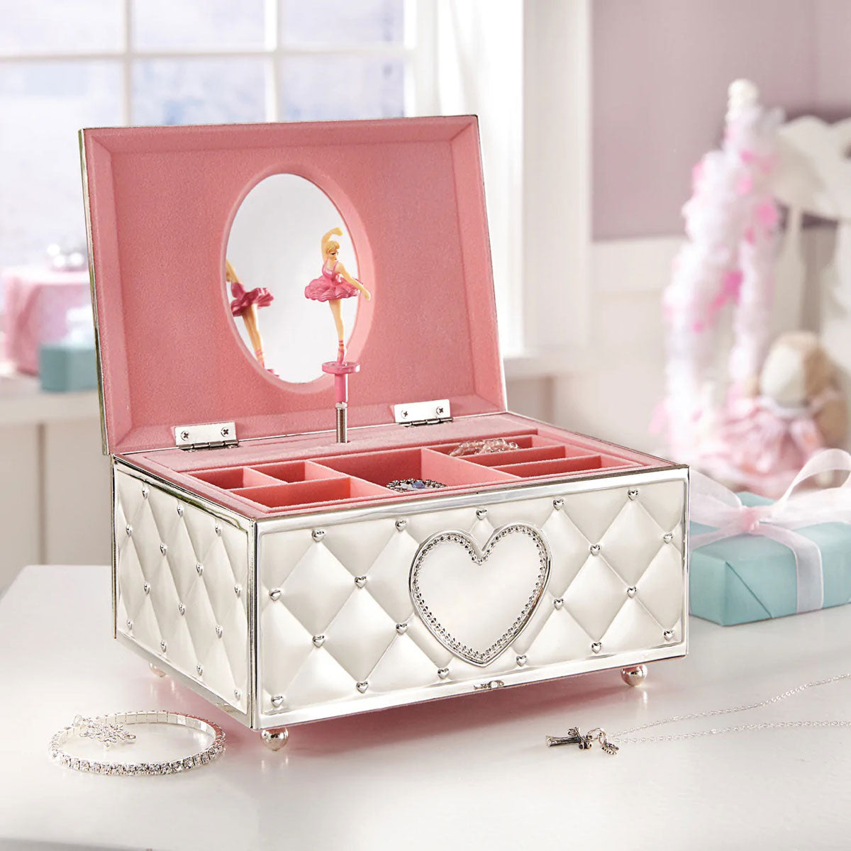 Childhood Memories Ballerina Jewelry Box