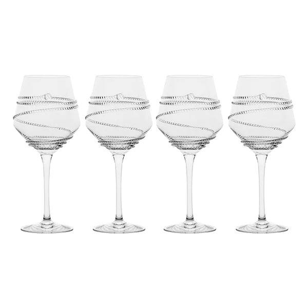 Chloe Red Wine Glass Set/4