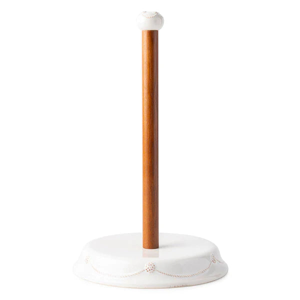 Berry & Thread Paper Towel Holder - Whitewash