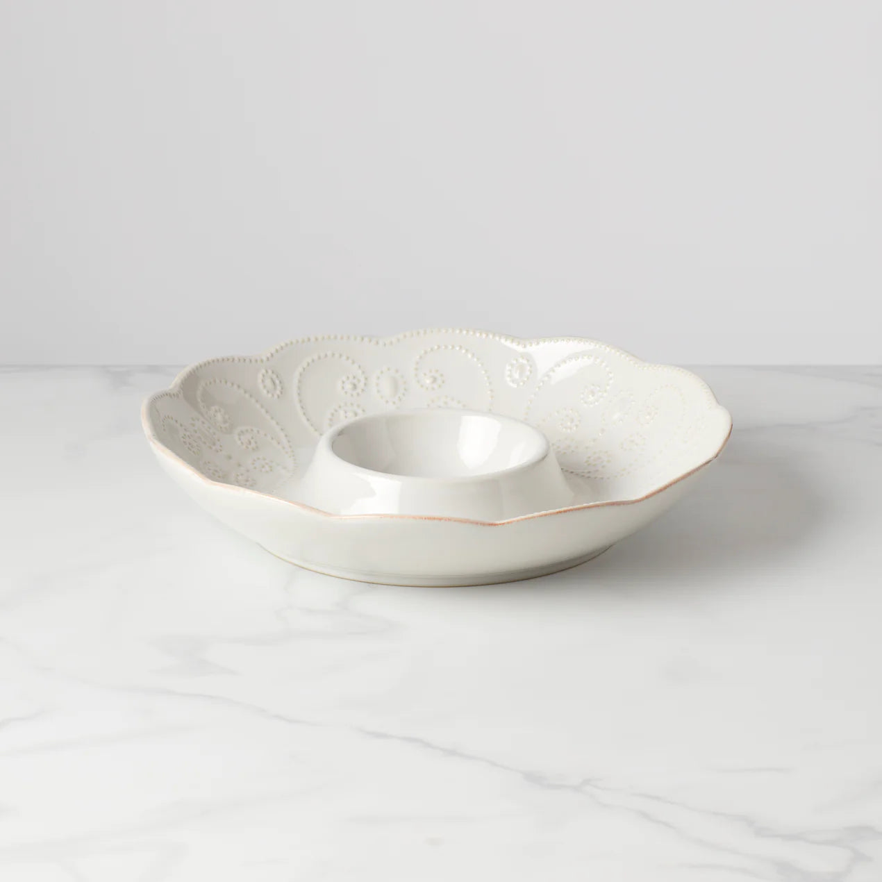 French Perle Chip & Dip Tray