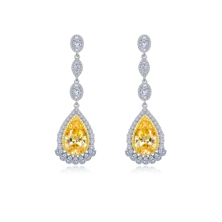 Regal Statement Drop Earrings