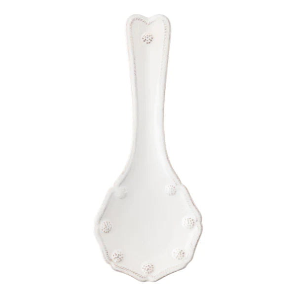Berry & Thread Spoon Rest - Whitewash