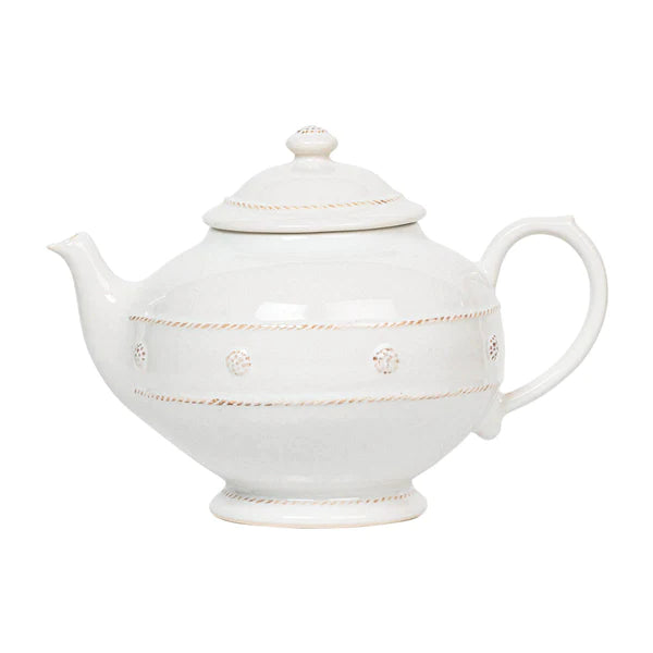 Berry & Thread Teapot - Whitewash
