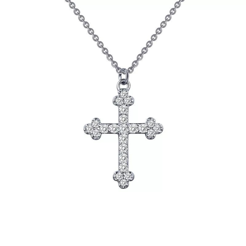 0.35 CTW Cross Necklace