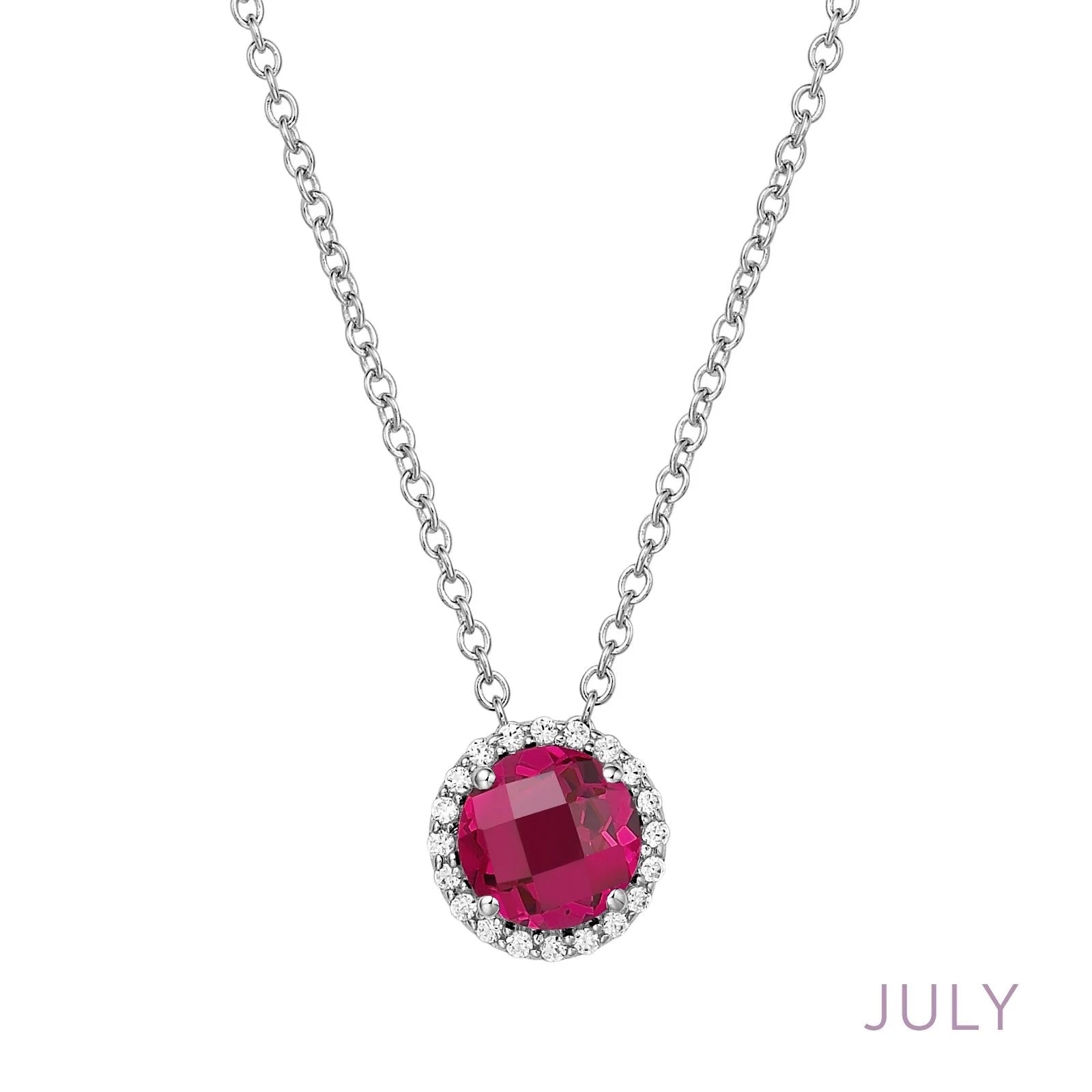 July Birthstone Necklace - Main Image