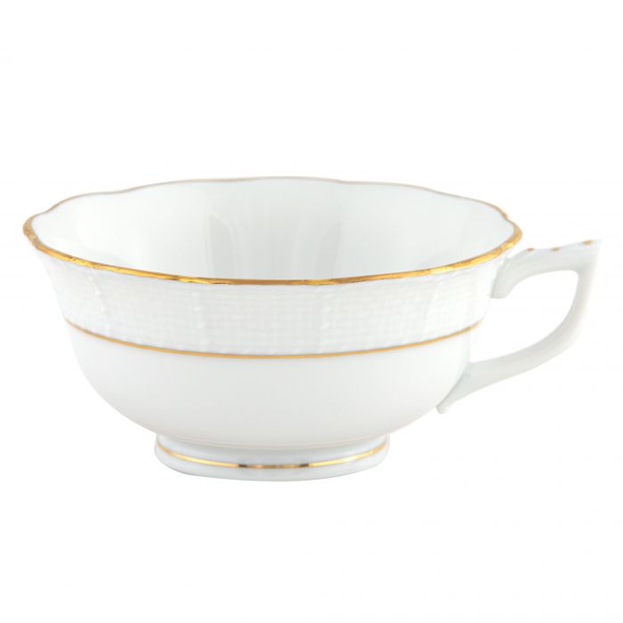 Golden Edge Tea Cup