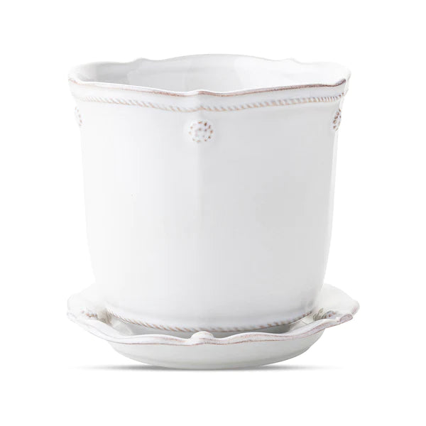 Berry & Thread 5" Planter - Whitewash