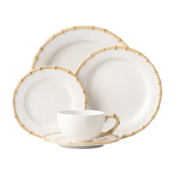 Bamboo 5pc Place Setting - Natural