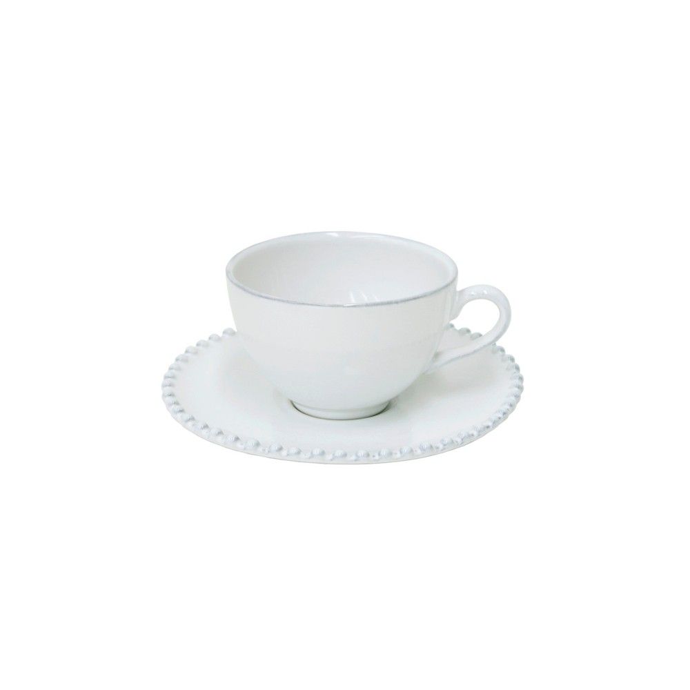 Pearl Tea Cup and Saucer
