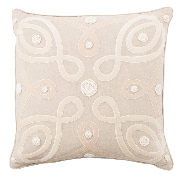 Berry & Thread 22" Pillow - Natural