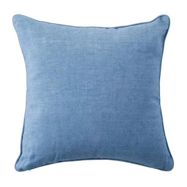 Berry & Thread 18" Pillow - Chambray