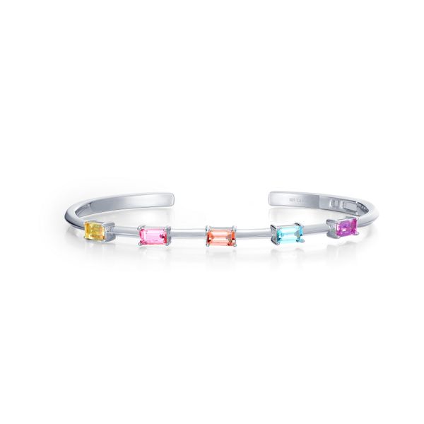 1.45 CTW Fancy Lab-Grown Sapphire Bracelet