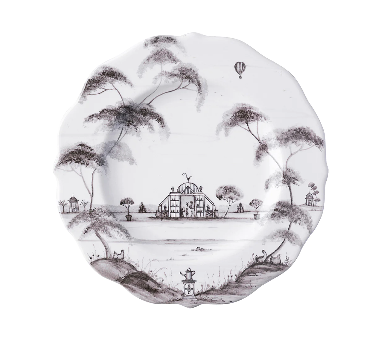 Country Estate Dessert/Salad Plate - Flint Grey