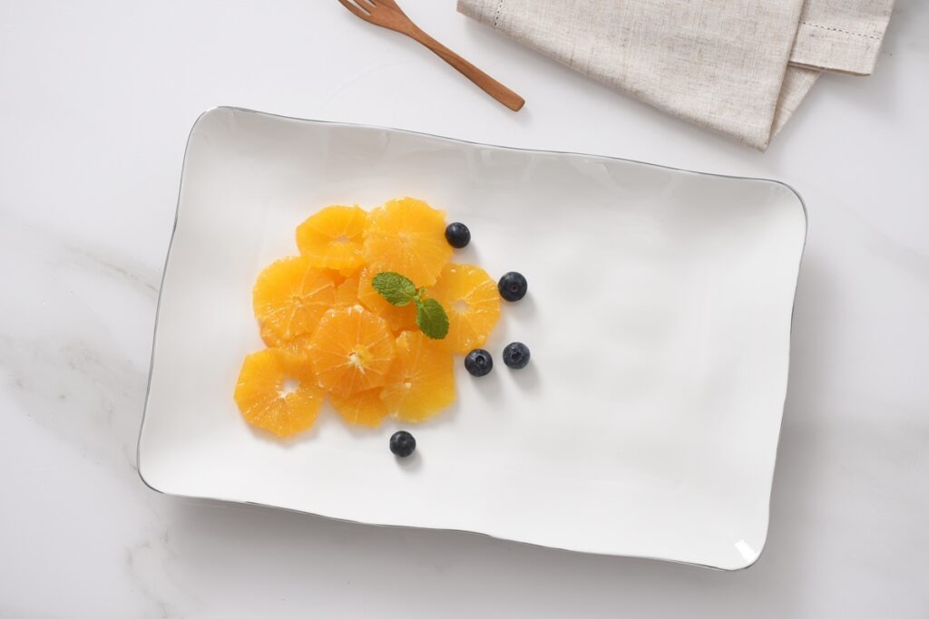 Thin and Simple-Rectangular Platter