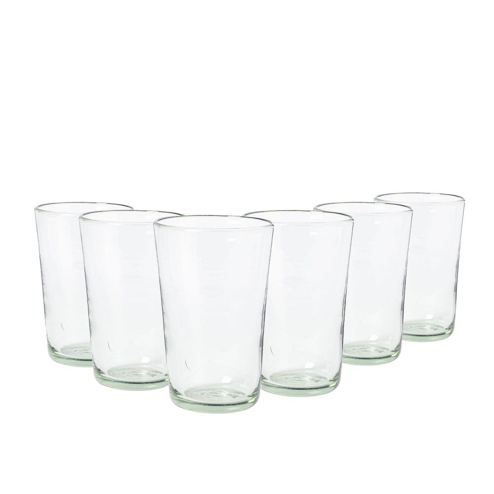 MARGARIDA Recycled Tall Glass Tumblers