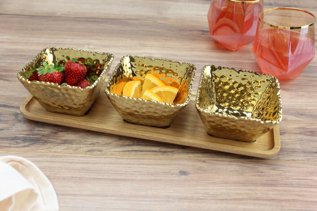 Golden Millennium-Entertaining Set - 4 Pcs.