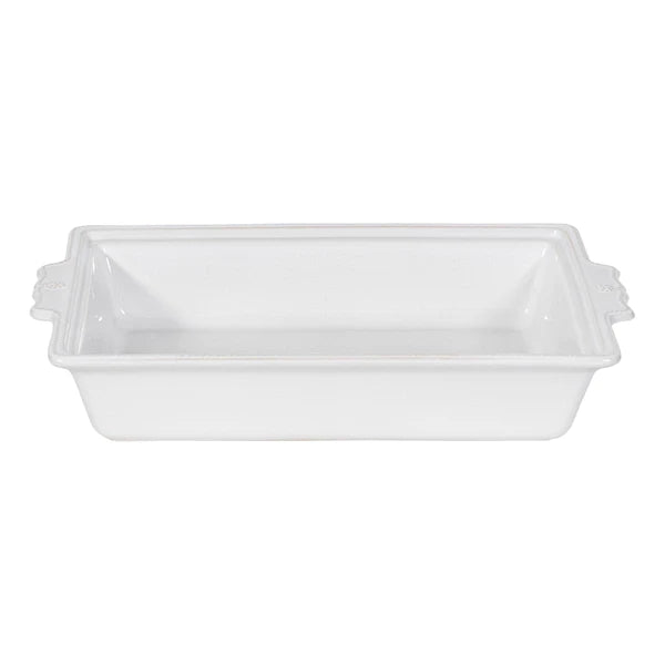 Berry & Thread 13" Rectangular Baker with Lid - Whitewash