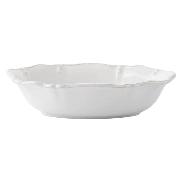 Berry & Thread 12" Oval Serving Bowl - Whitewash