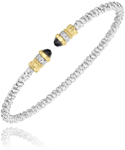 Vahan Open Cuff with Onyx