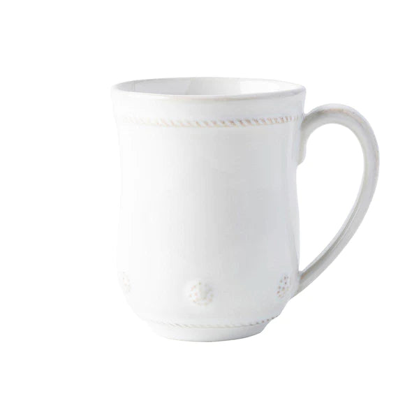 Berry & Thread Flared Mug - Whitewash