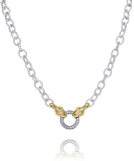 Vahan Diamond Circle Pendant