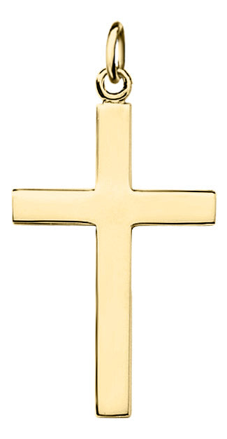 Polished 14kt Gold Filled Cross