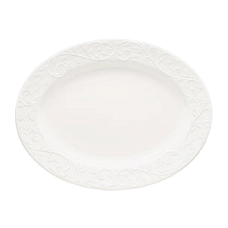 Opal Innocence Carved Oval Platter