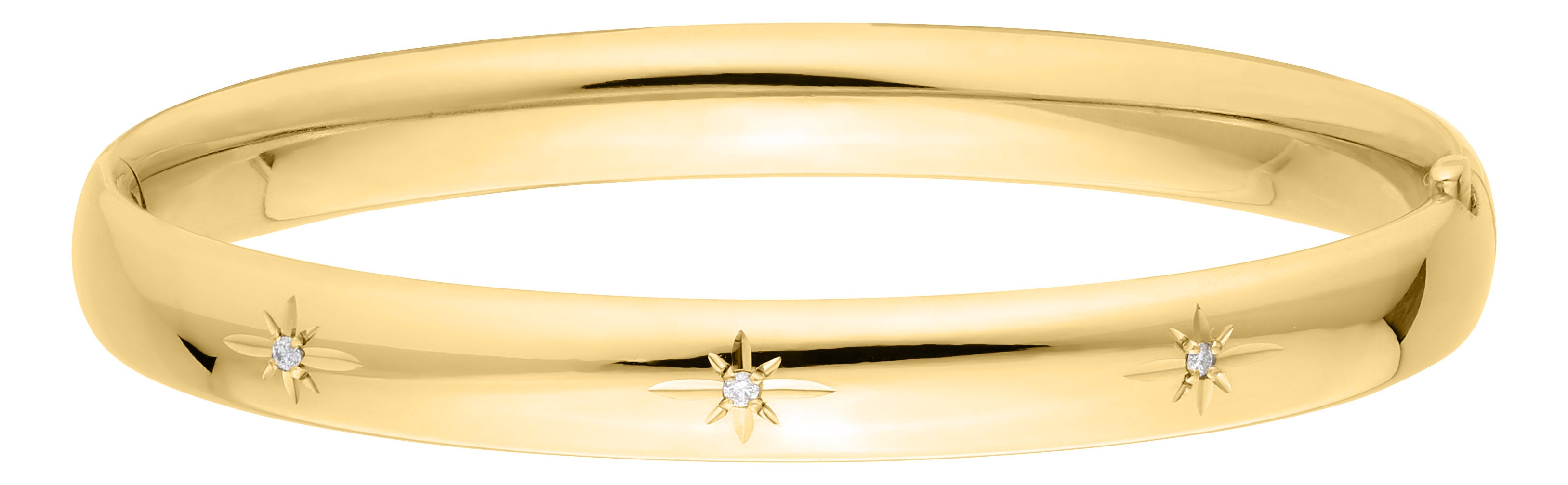 Gold Filled Starcut Diamond Bracelet