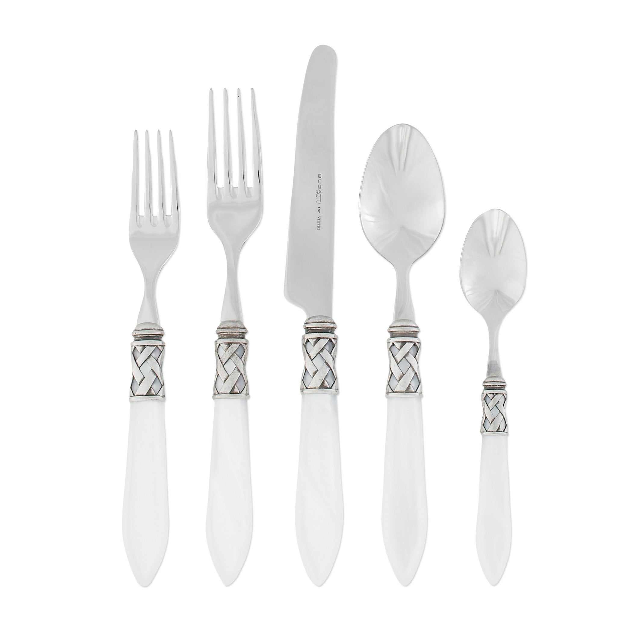 Aladdin Antique White Five-Piece Place Setting