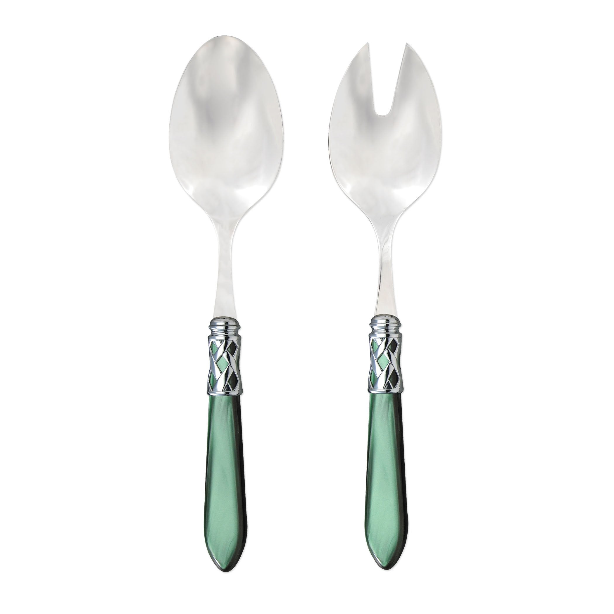 Aladdin Brilliant Green Salad Server Set