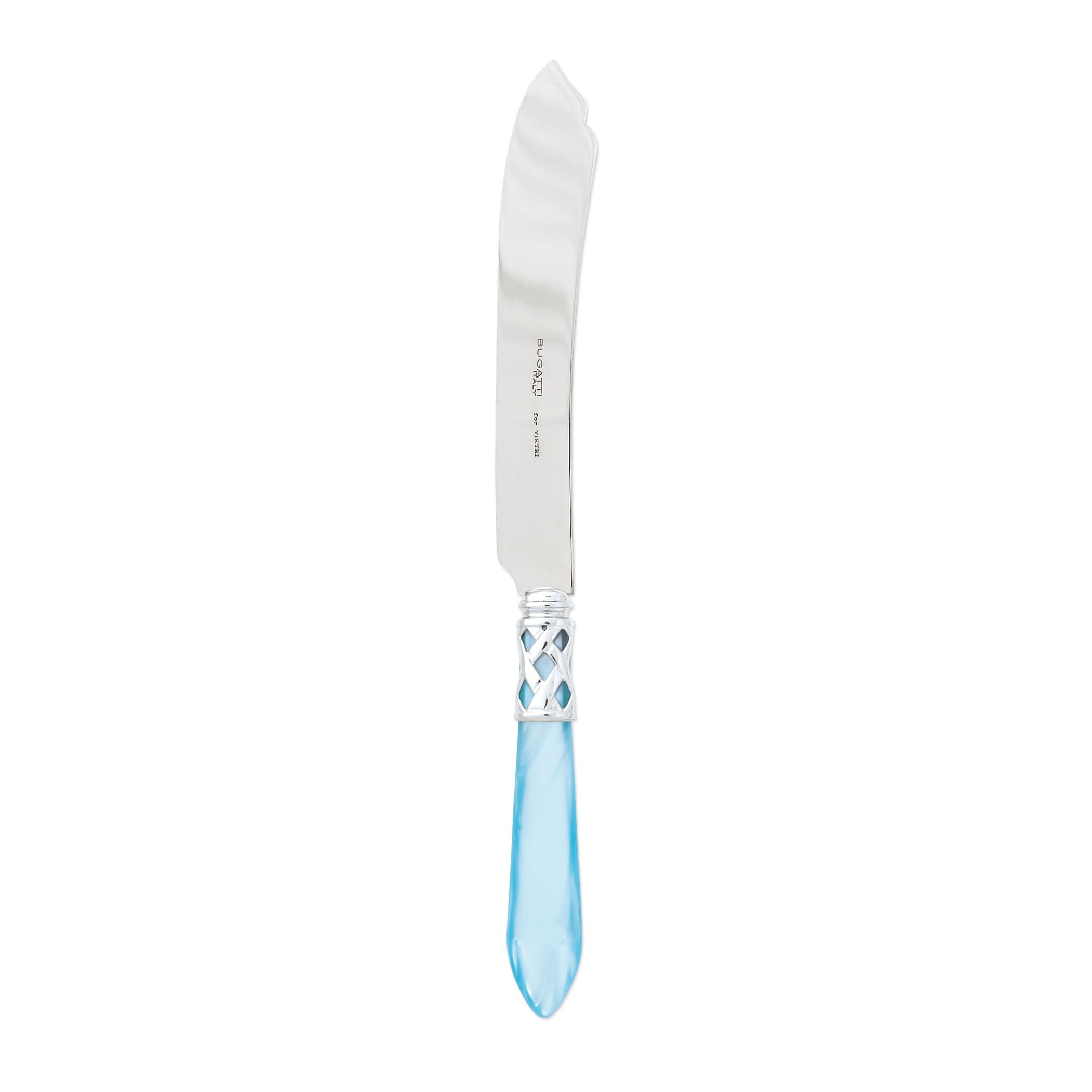 Aladdin Brilliant Light Blue Cake Knife