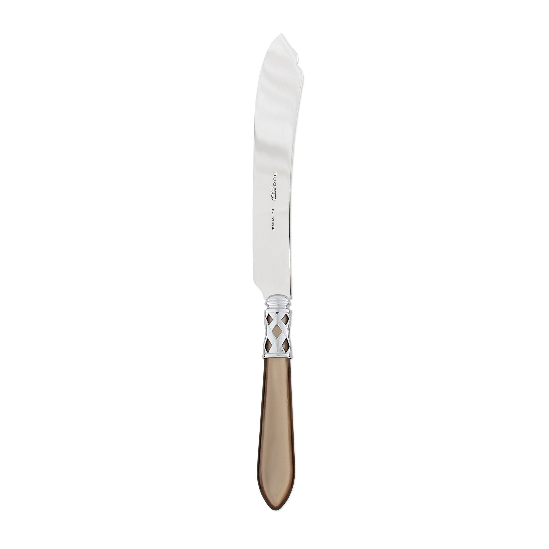 Aladdin Brilliant Taupe Cake Knife