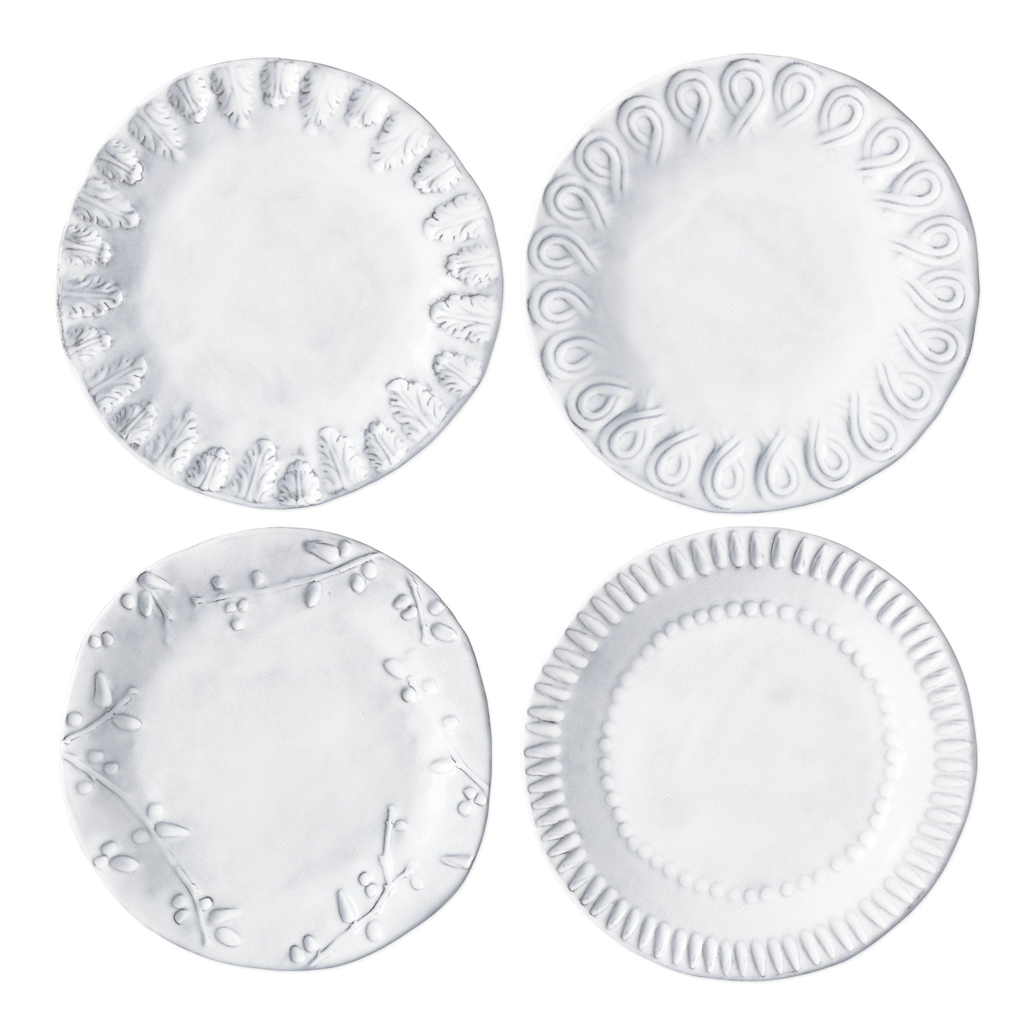 Incanto Assorted Canape Plates - Set of 4