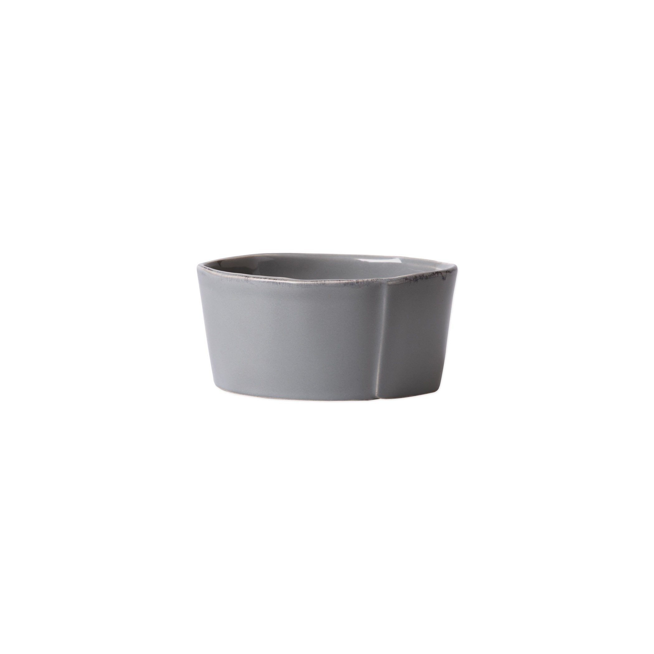 Lastra Gray Condiment Bowl