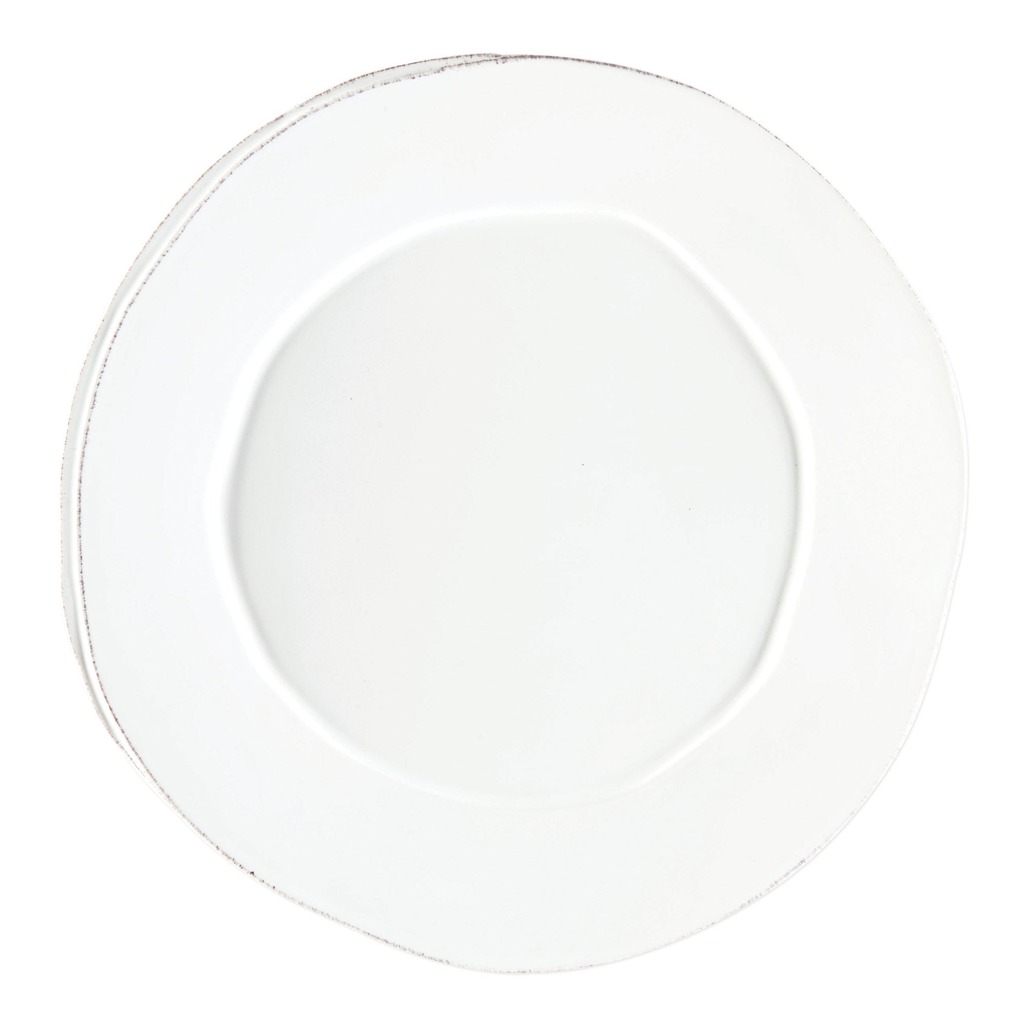 Lastra White Round Platter