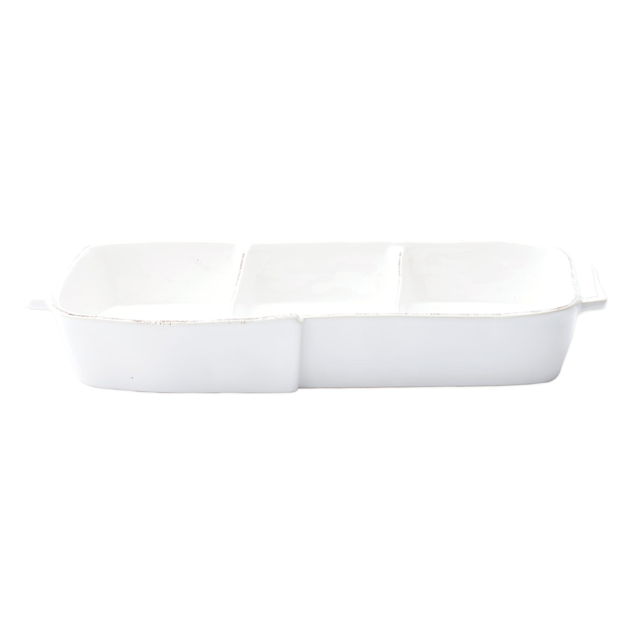 Lastra White Small Three-Part Server
