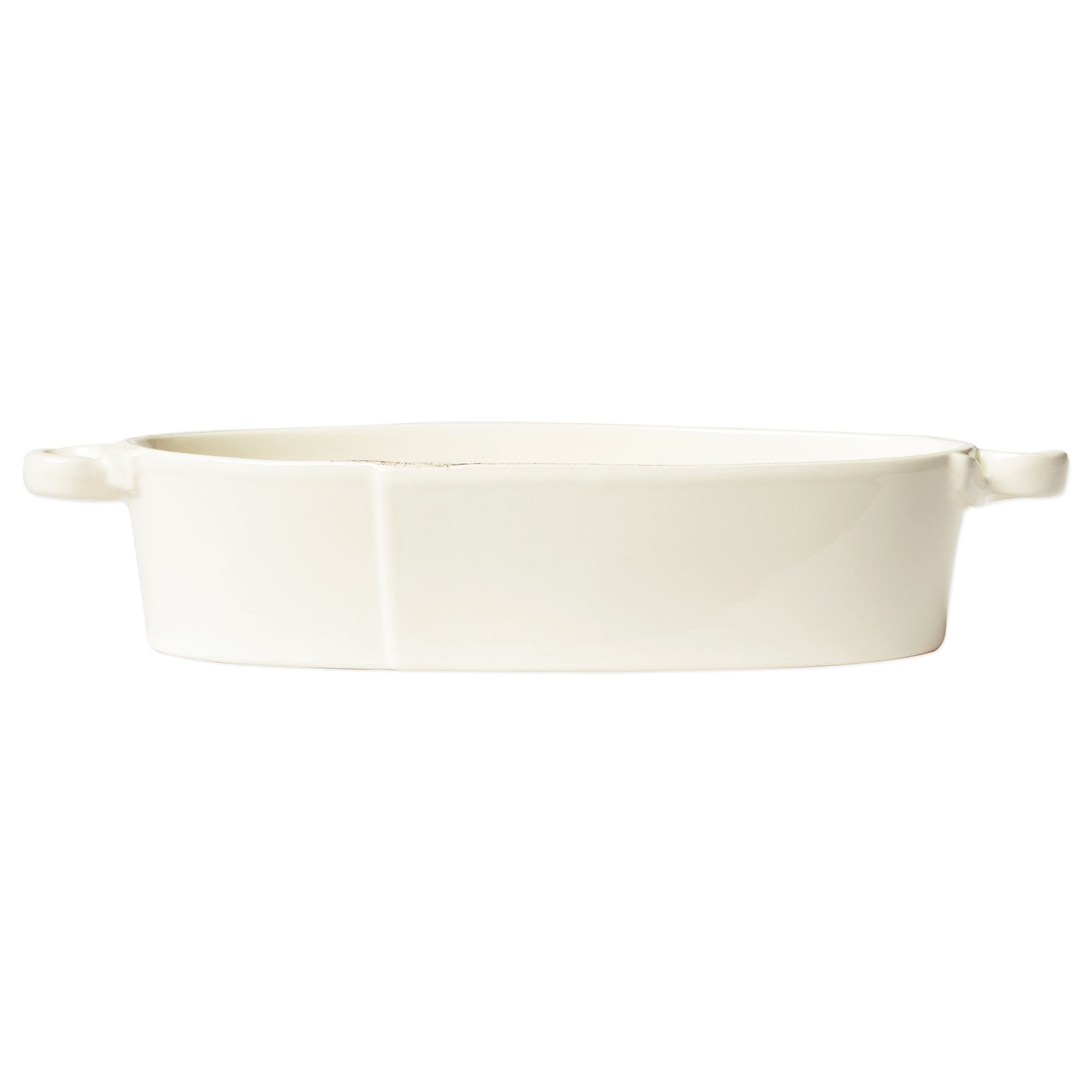 Lastra Linen Handled Oval Baker