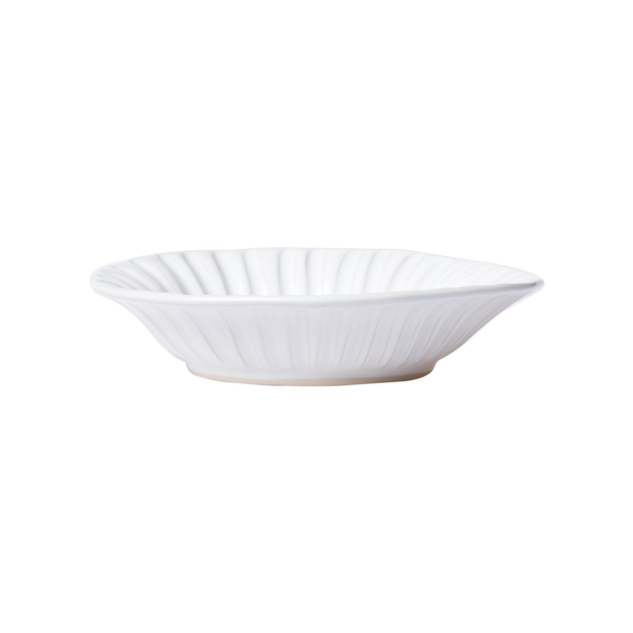 Incanto Stone White Stripe Pasta Bowl