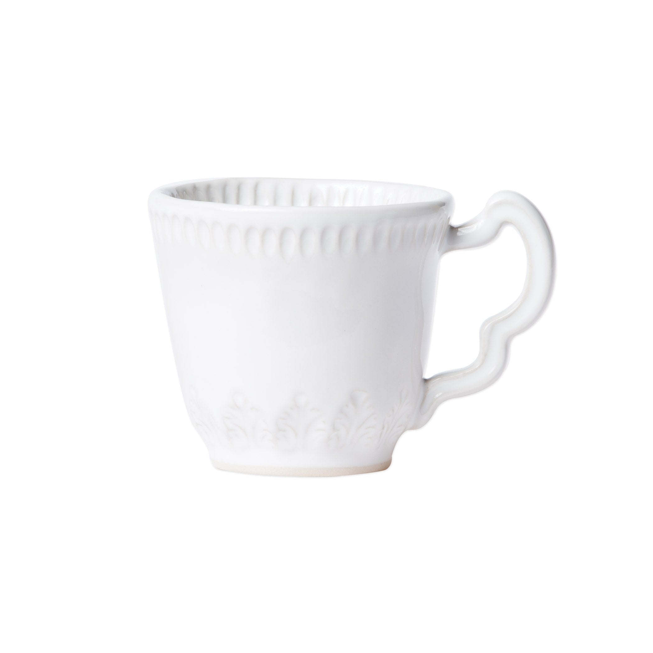Incanto Stone White Leaf Mug