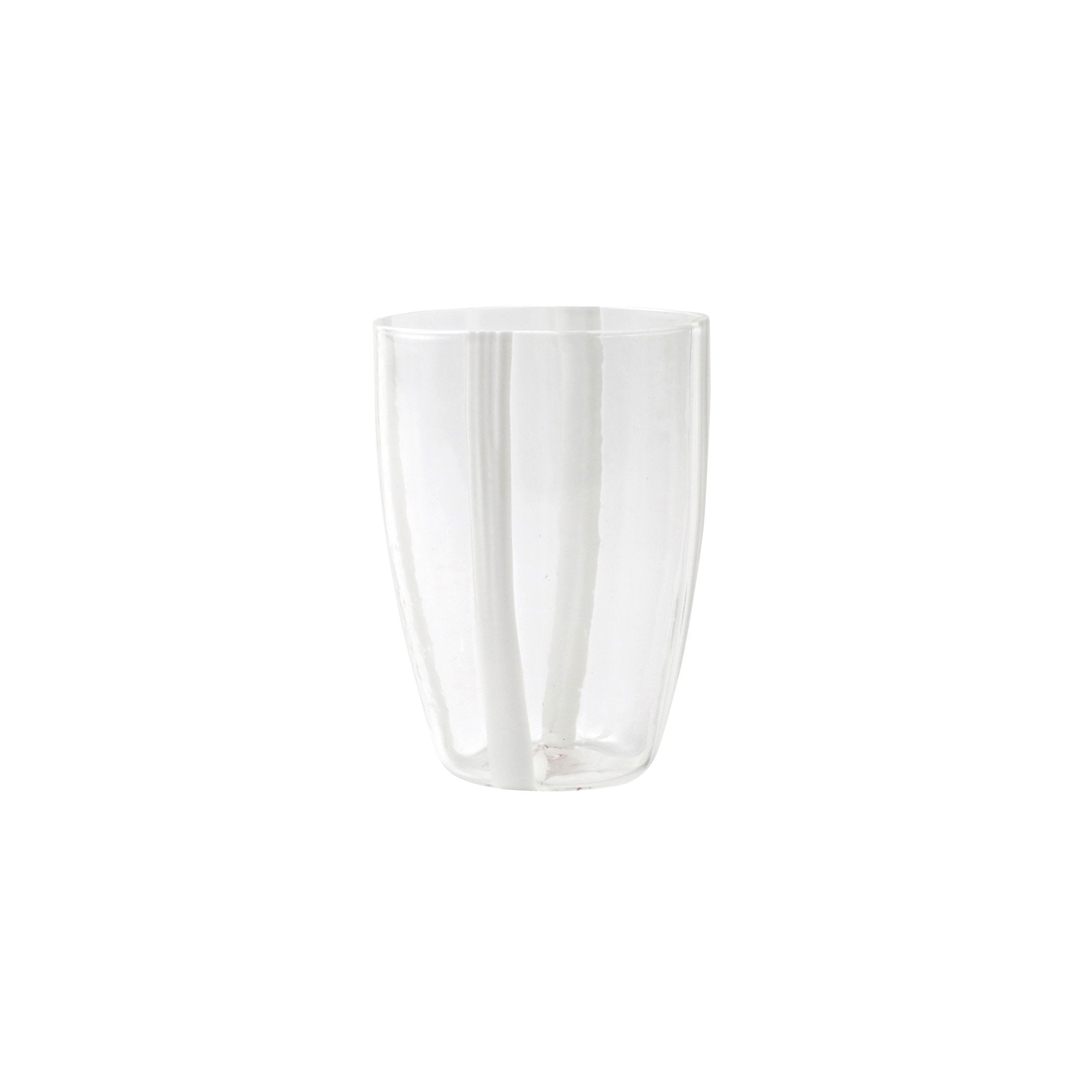 Stripe White Tall Tumbler