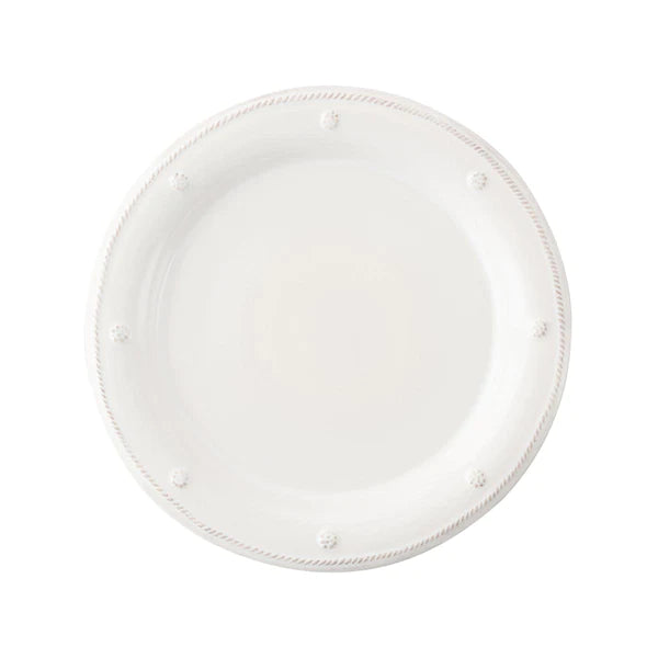 Berry & Thread Dessert/Salad Plate - Whitewash