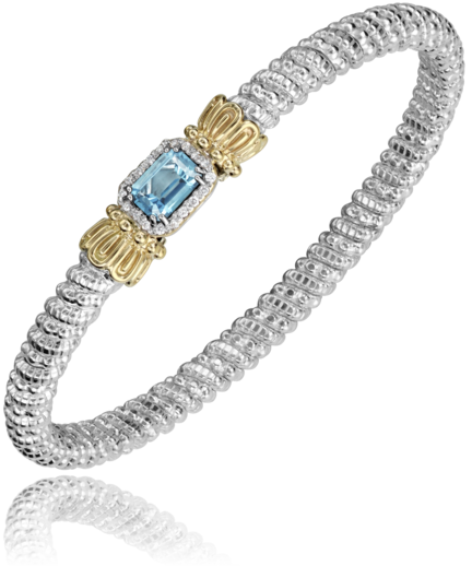 Vahan Gemstone and Diamond Bangle