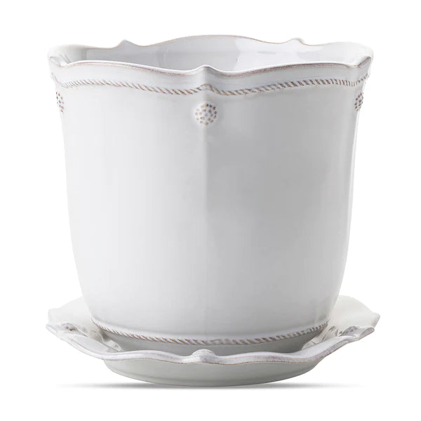 Berry & Thread 7" Planter - Whitewash