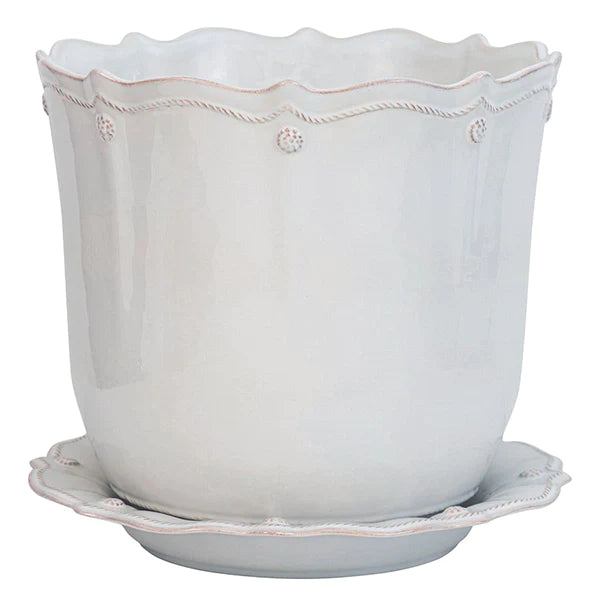 Berry & Thread 12" Planter - Whitewash