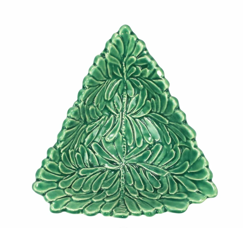 Lastra Holiday Figural Tree Dipping Bowl
